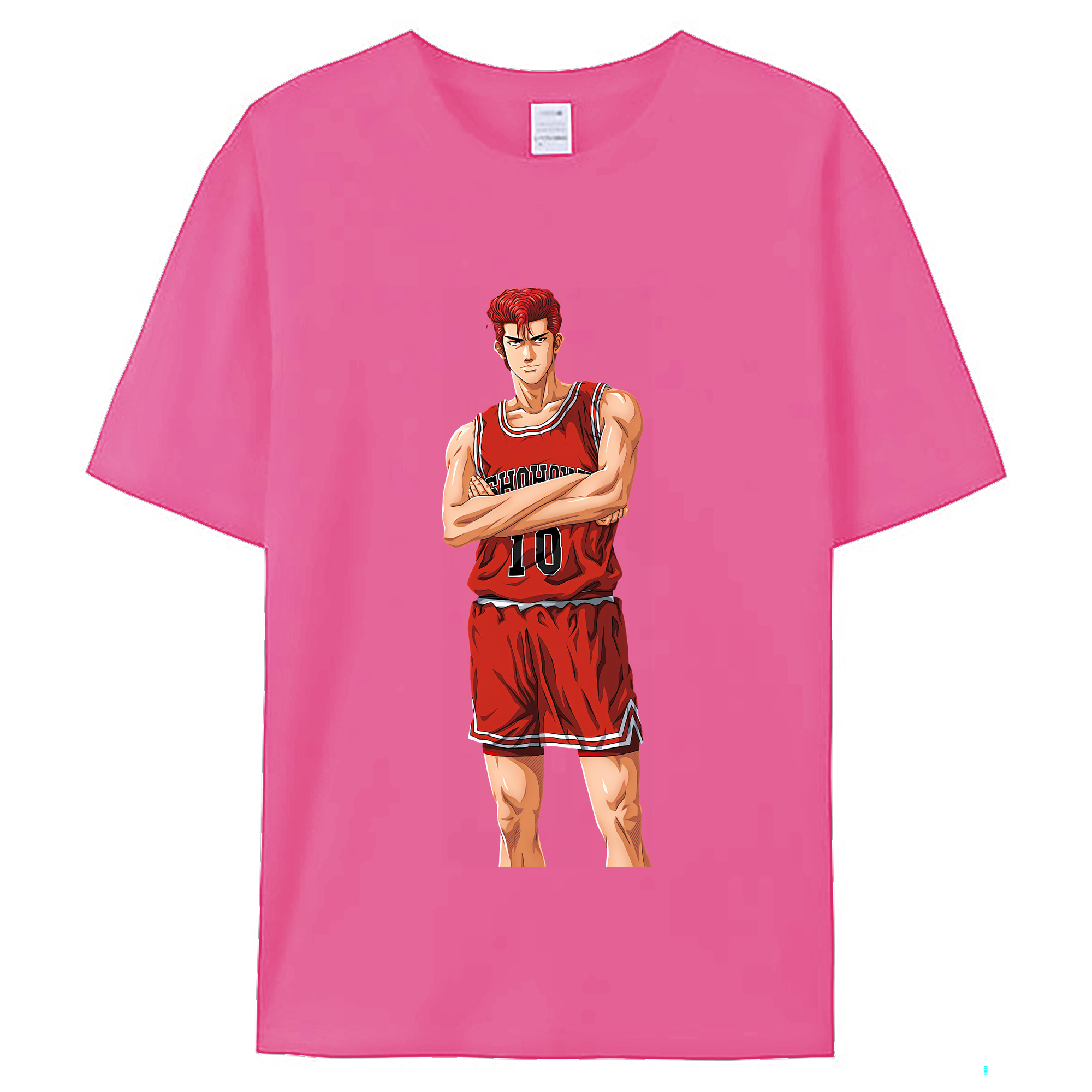 （画像用） SLAM DUNK／スラムダンク レディースカジュアルプリントTシャツ（綿100％）